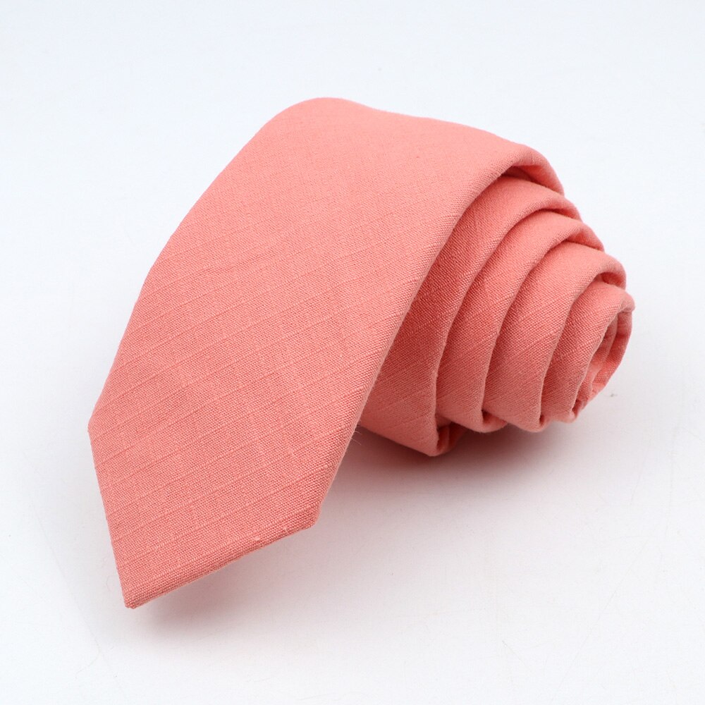 Ties for Men Cotton Linen Narrow Tie Skinny Cravat Neckties Men Party Skinny Tie Casual Neck Ties Neckwear Accessoried