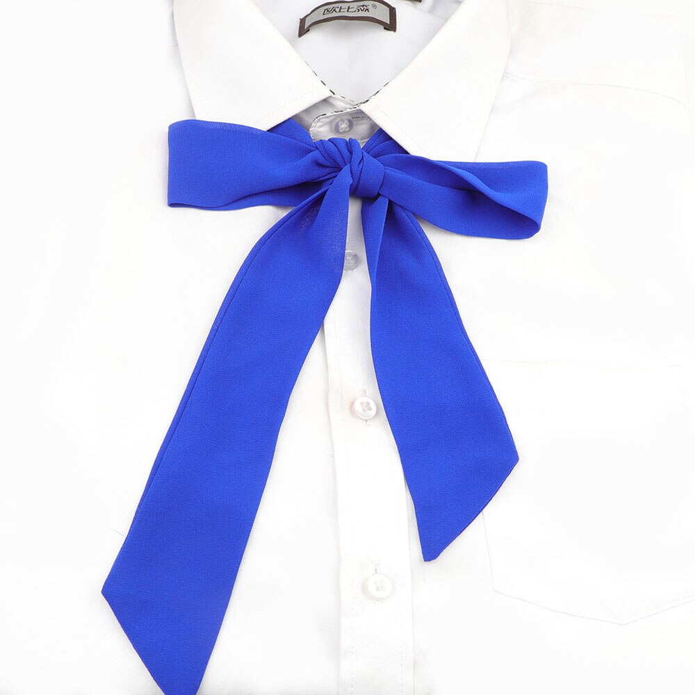 ¡Oferta! 1 lazo de seda para mujeres y niñas, lazos de gasa Lithe, lazos de mariposa a rayas, corbata Vintage, accesorios para el cuello: 7