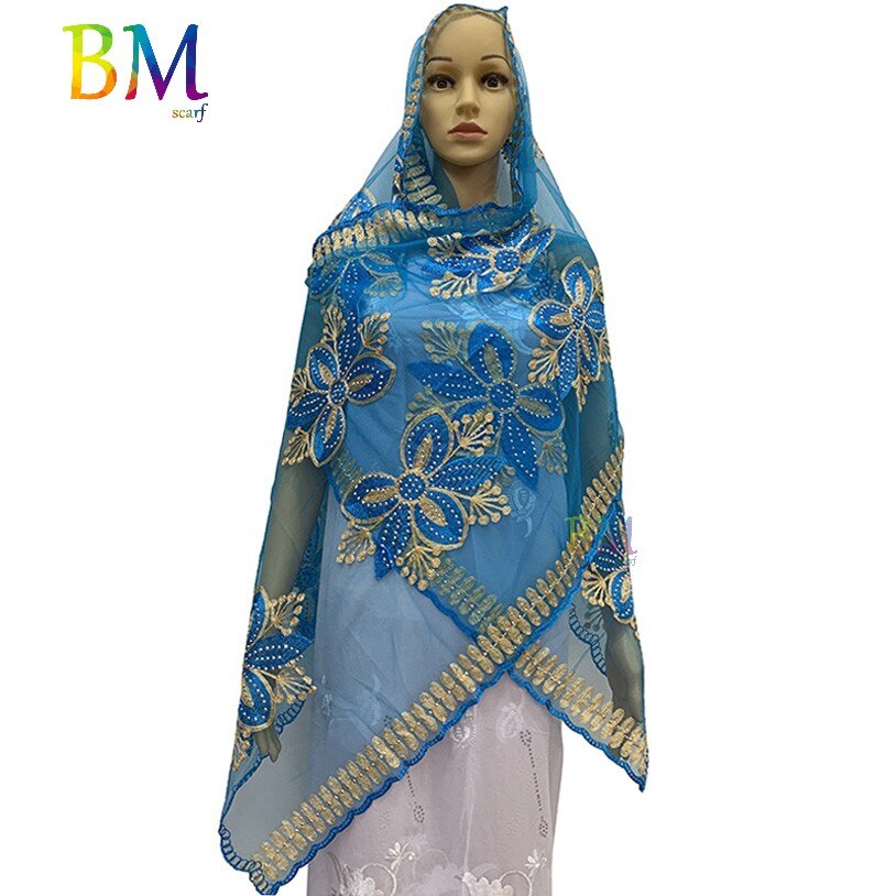 African women scarf muslim women scarf 200*50cm small net scarf for shawls BX09