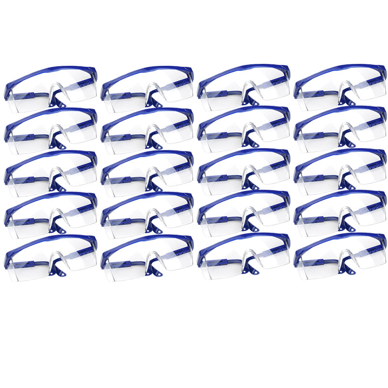 1/40pcs Work Safety Anti-Splash Eye Protection Goggles Glass Windproof Dustproof Waterproof Protective Glasses Cycling Goggles: Brown