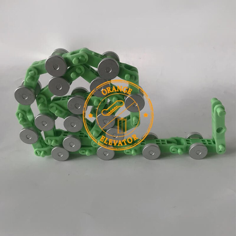 2 Pieces Escalator Newel Chain 17 Joints