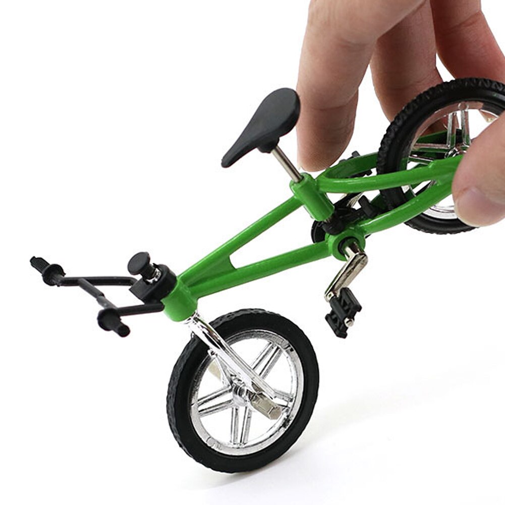Mini Mountainbike Bmx Fiets Jongen Speelgoed Simulatie Legering Vinger Spel Speelgoed Mini Fiets 11*8cm 1:24