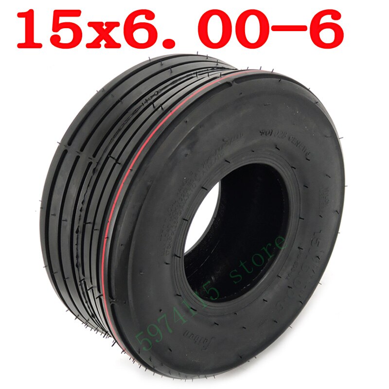 15x6.00-6 Inch Vacuum Tire Tubeless For China Harley Electric Scooter Tire Wheel
