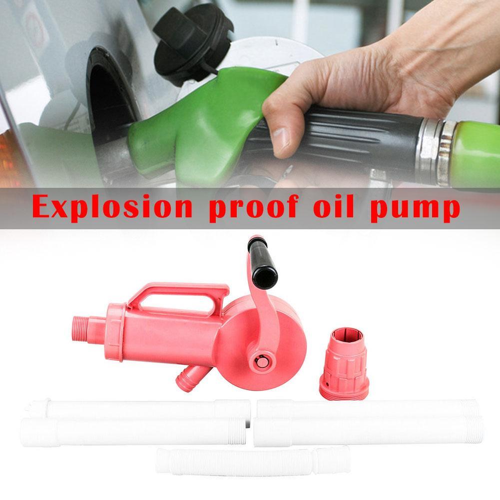 Draagbare Auto Manual Hand Siphon Pomp Liquid Transfer Explosieveilige Slang Gas Olie L2T0 Transfer Pomp Pomp Sifon Vloeistof m1Q9