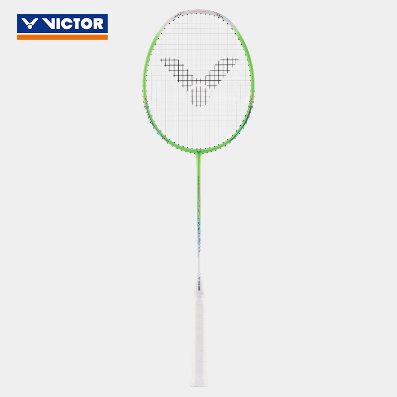 Raqueta de bádminton Victor Original, raqueta de bádminton ligera de carbono de un solo disparo, TK-HMR: TK-HMR-LG 5U