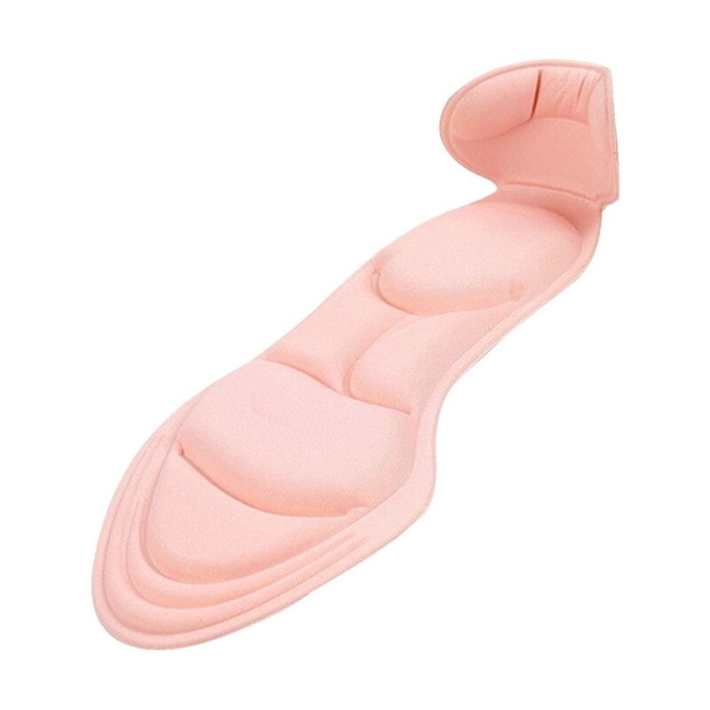 Sport schuhe Pad komfortable Gel einlegesohlen männer Massage sohle frauen einlegesohlen einsätze dämpfung Pads frauen Schuhe Einlegesohlen: 1Paar-Rosa