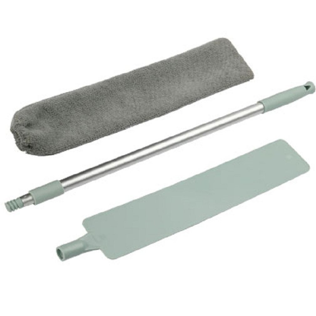 Long Handle Dust Cleaner Brush Telescoopsteel Gap Floor Cleaner Dust Cleaner Static Dusting Tool For Household Sofa Bed Bottom: Default Title