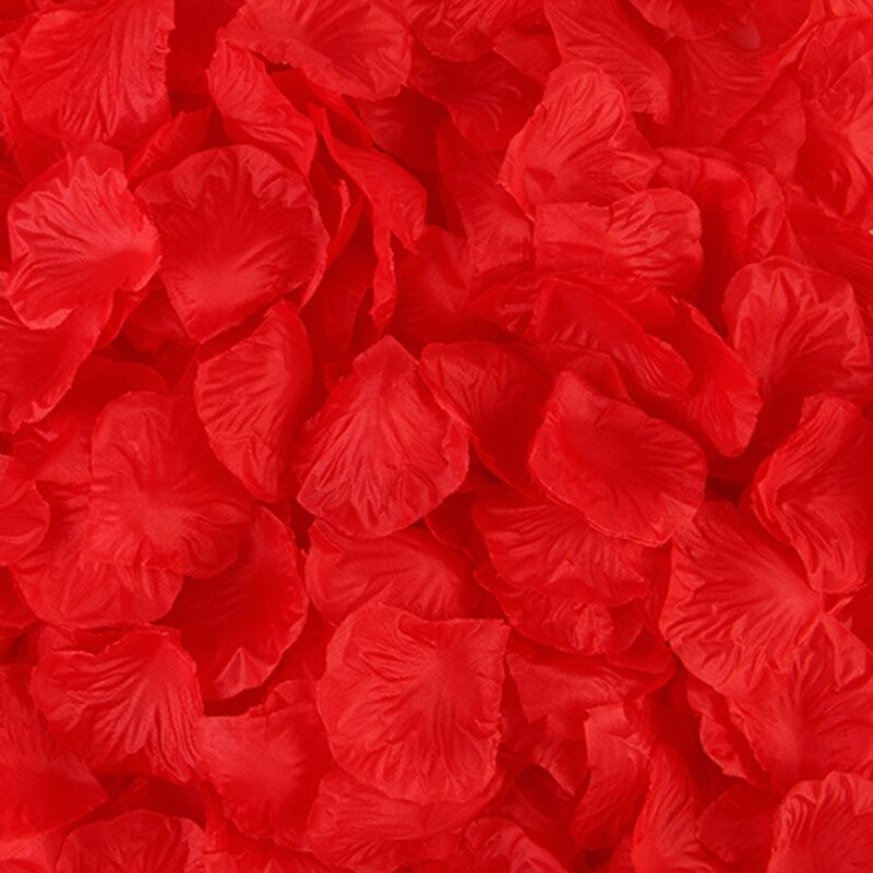 2000 Pcs Artificial Rose Petals Wedding Petalas Colorful Silk Flower Accessories: 1
