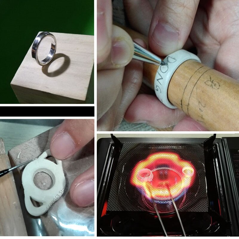 5g/10g Art Silver Clay 999 Sterling Silver Mud Handmade Diy Silver Jewelry Christmas Couple Ring Pendant Birthday