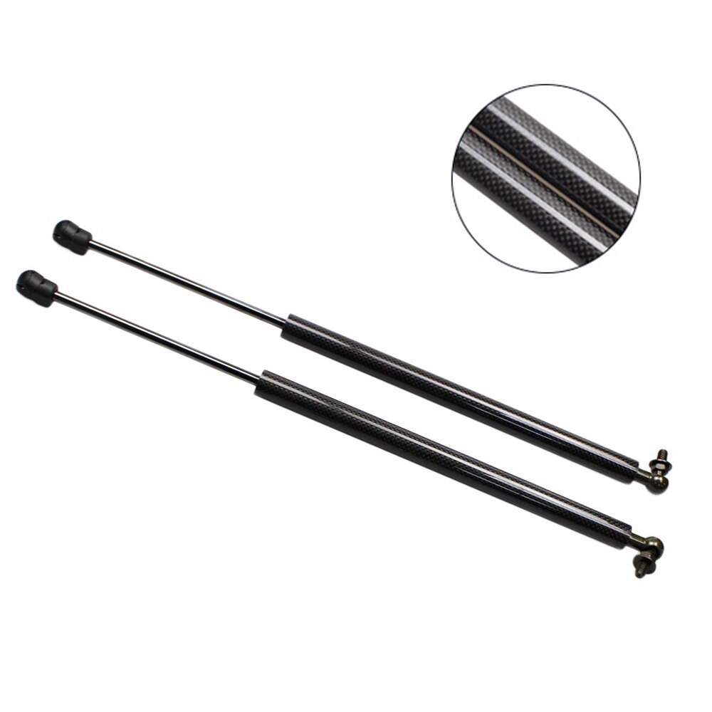 for Toyota Highlander Kluger (XU50) Auto Front Hood Bonnet Modify Carbon Fiber Gas Struts Lift Support Shock Damper: black carbon fiber