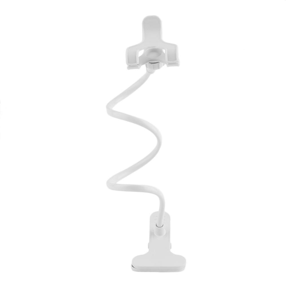 Personal Care 360 Graden Flexibele Arm Tafel Telefoon Houder Stand Lange Luie Mensen Bed Desktop Tablet Mount: White