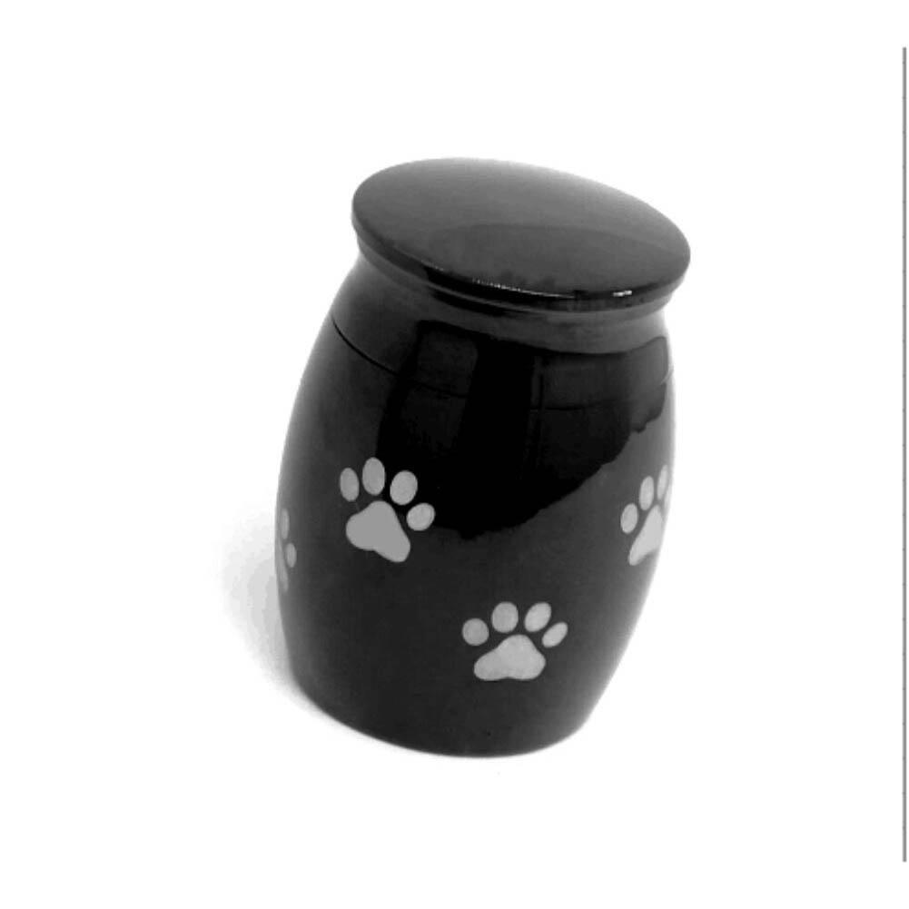 Asypets begravelsesurner af rustfrit stål til hunde katte aske souvenir miniature begravelsesurner: Potetrykskrukke