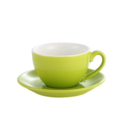 Mhv 200ml cappuccino latte farve glasur keramisk kaffekop køkken kontor cafe trække blomsterkop: 2
