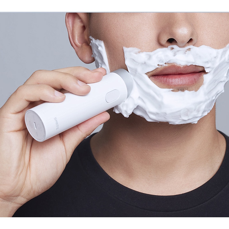 Xiaomi Smate Turbine Razor Electric Men's Rechargeable Beard Knife Mini Millet Ecological Razor Comfy Clean Shaver