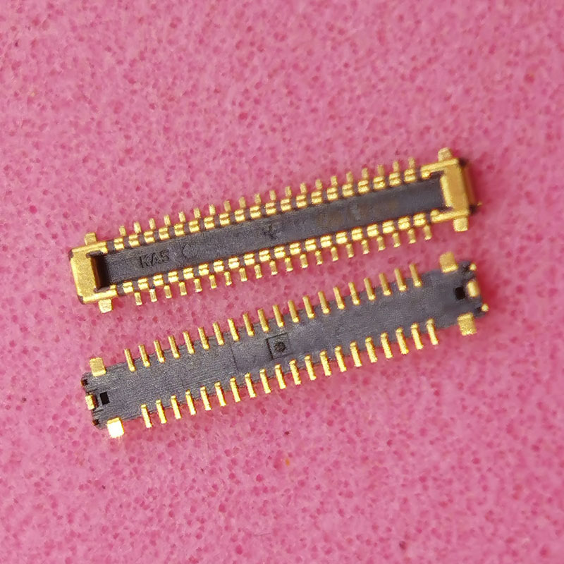 Cargador de pantalla LCD de 5-50 Uds., conector flexible FPC para Samsung Galaxy A32 A325 A72 A725 A82 A52 A526 A525 A52S 40 78 pines: Marrón