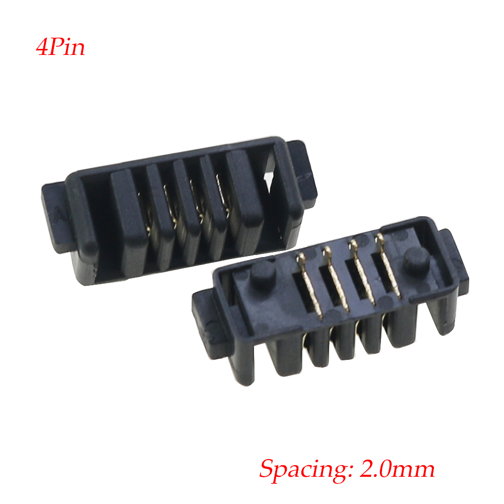 1PCS 4/5/6/7/8/9/10Pin Laptop Battery Connector Pitch 2.0mm Holder Clip Slot Contact Male and Female plug