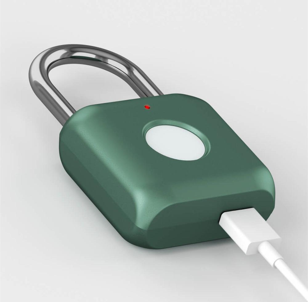 Xiaomi-cerradura inteligente con huella dactilar para puerta, candado antirrobo con carga USB, sin llave, con estuche de viaje para cajón, modelo Kitty Mijia