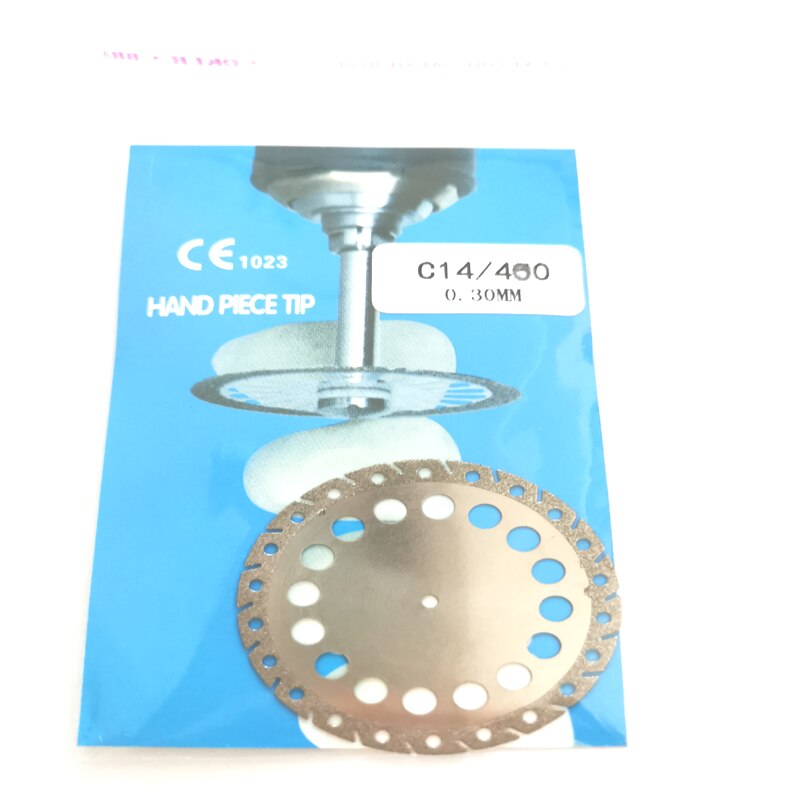 1pc dental lab diamant skive til skæring af gips diameter 450mm 400mm sten model skilleark tykkelse 0.3mm