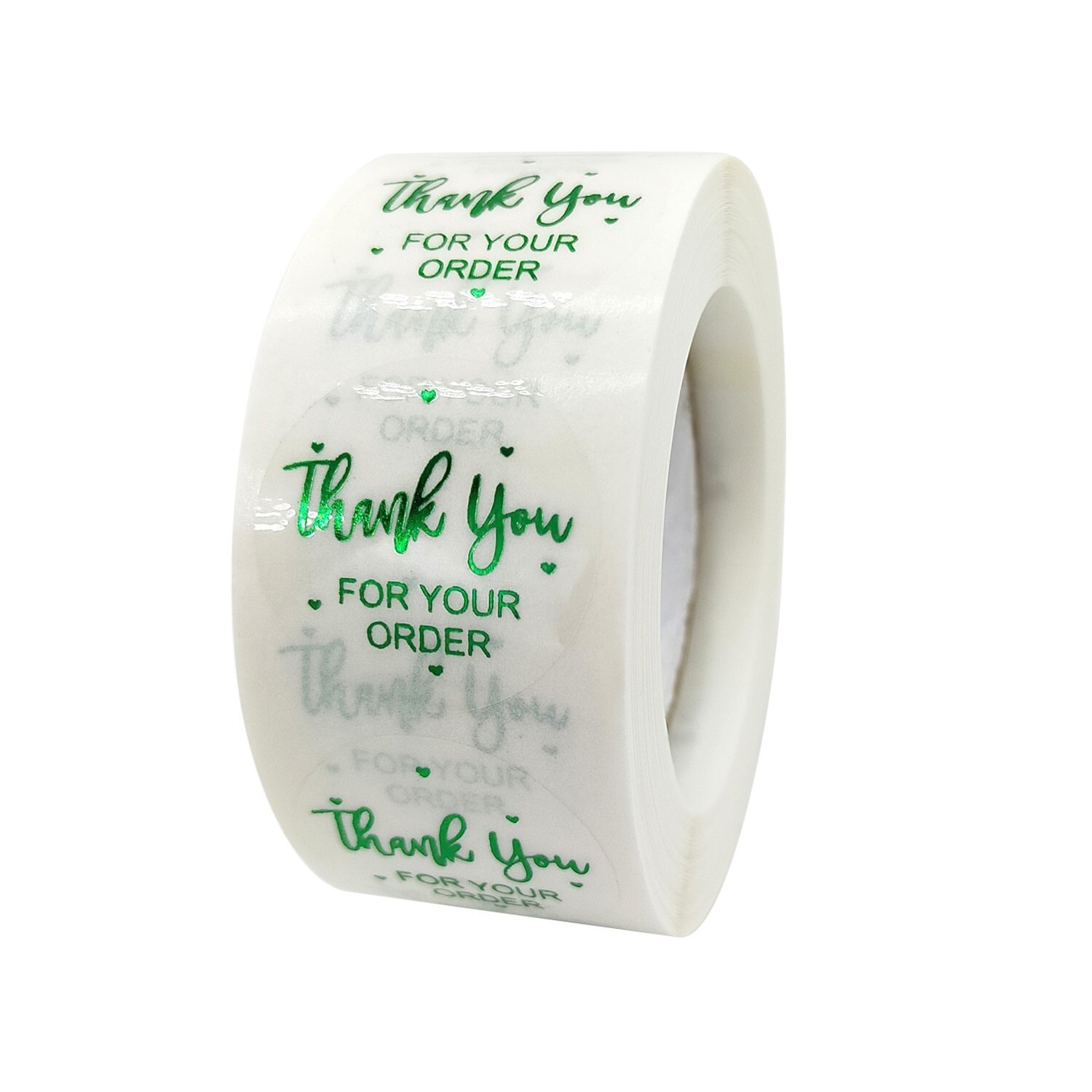 500pcs Gold Clear Heart Envelope Seals Heart Stickers,Thank you Sticker Labels for Small Business,Mailing Supplies,Wedding Party: QY738-500pcs