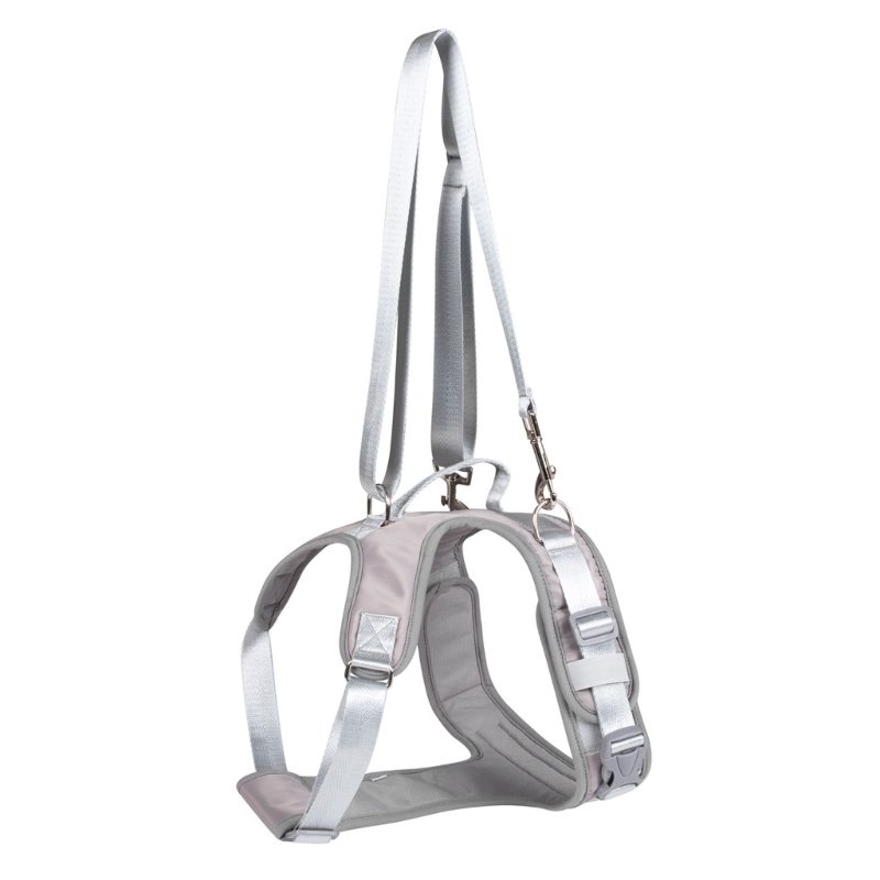 Dog Lift Harness for Large Dogs Slings for Front Rear Dog Leg Support Slings Harness for Elderly Injured Disabled Dogs: S / GRAY
