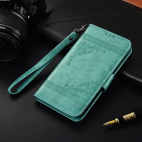 Dla Samsung J1 2016 J120 J120F SM-J120F pokrywa portfel etui na Samsung J1 J 1 2016 J120 pokrywa dla Samsung galaktyka J120 Capa: olej-zielony