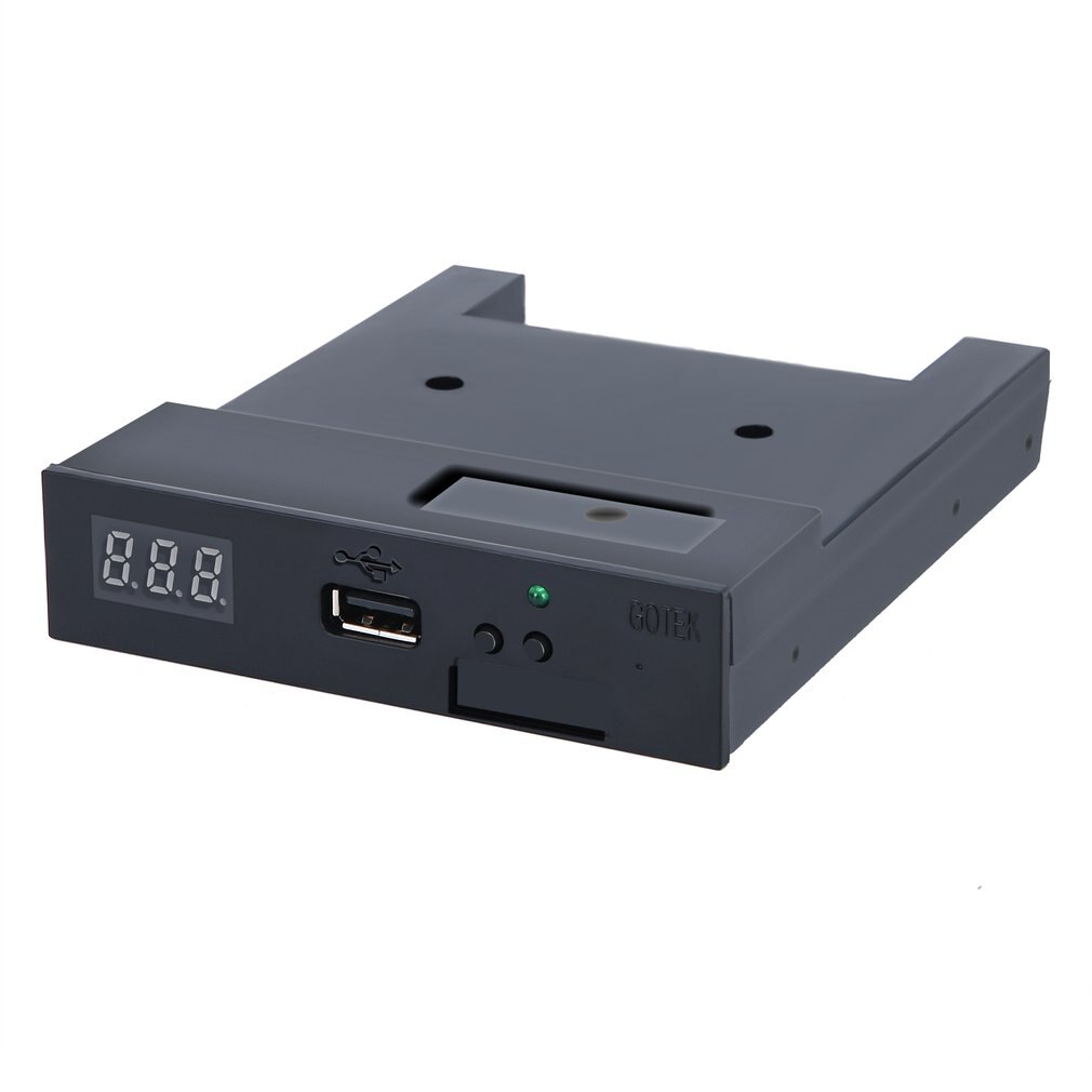 SFR1M44-U100K 5V 3.5 1.44Mb 1000 Floppy Disk Drive Naar Usb Emulator Simulatie Eenvoudige Plug Voor Musical Keyboad Zwart