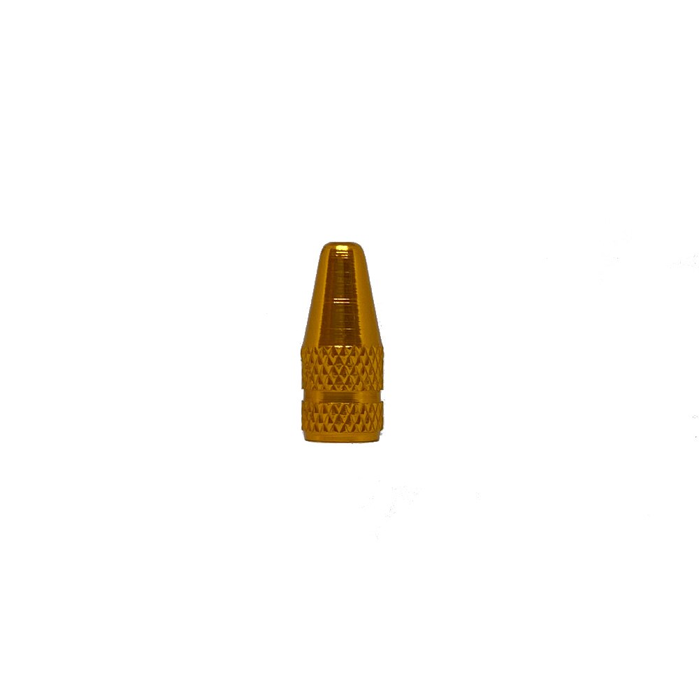 5Pcs Fiets Mtb Bike Presta Ventieldopje Fiets Ventiel Presta Cap Presta Cap Aluminiumlegering Ventieldopje: Geel