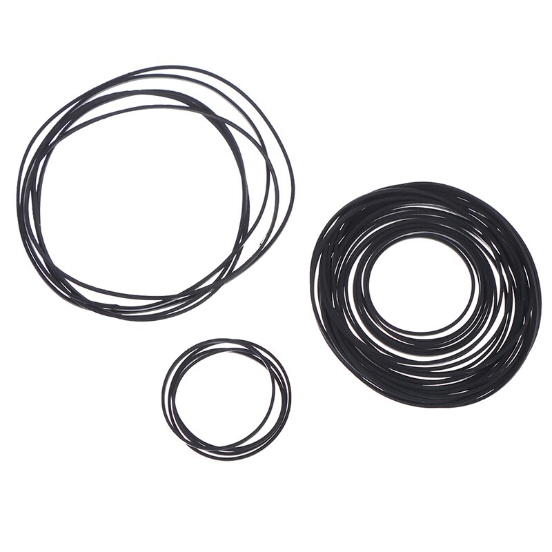 Correa giratoria para grabadora de CD y DVD, repuesto de cinta de Cassette mixto de goma para máquinas de vídeo de CD-ROM, 1x1mm