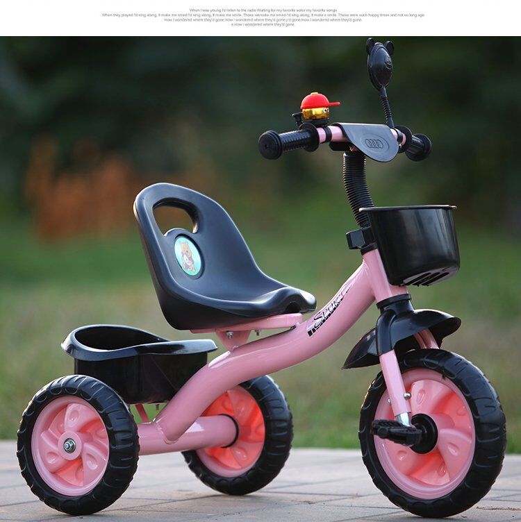 Kids Kinderen Kind Driewieler Fiets 3 Wiel Kleuterschool Kinderen Rit Op Bike Peuter Trike Voor 2-6 Jaar Oud kid Wandelwagen