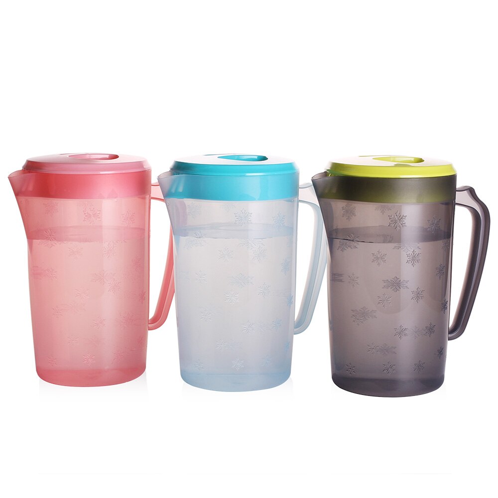 Bpa-fri stor kapacitet vatten kanna istället vattenkokare dryck kanna hem kök plast kallvatten behållare tillbehör 2.2l
