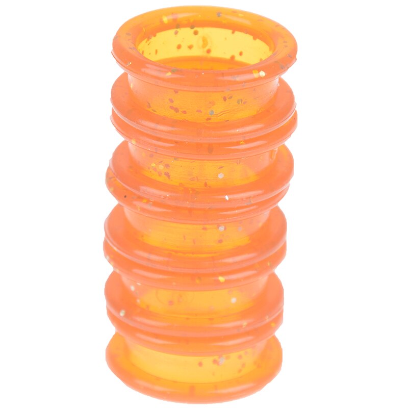 Tijeras anillo colorido de Gel de sílice de pelo tijeras de anillos de barbero, anillo de corte de pelo tijeras círculo tijeras de peluquería 5 unids/set: OG