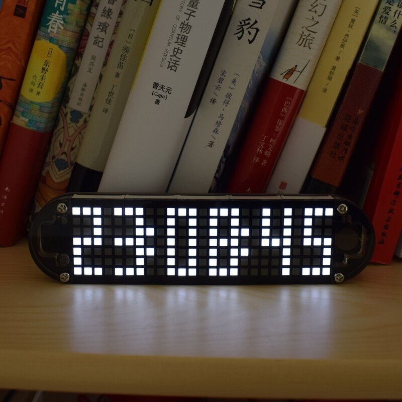 DS3231 Multifunction Alarm Clock LED Dot Matrix Animation Effects DIY Kit