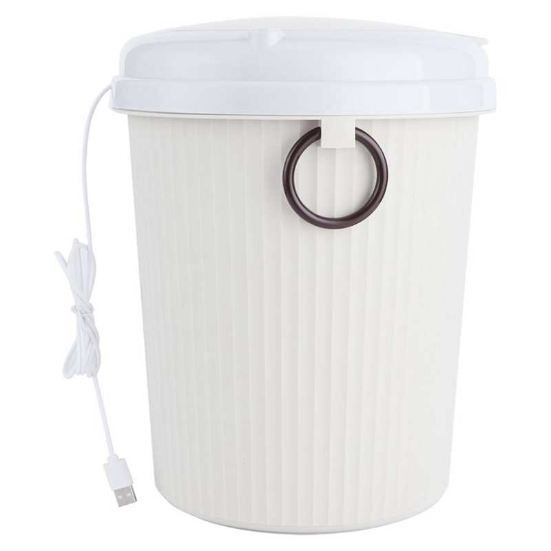 8L Mini Washing Machine Ultrasonic Clothes Underwears Washer Home Travel Laundry Cleaner