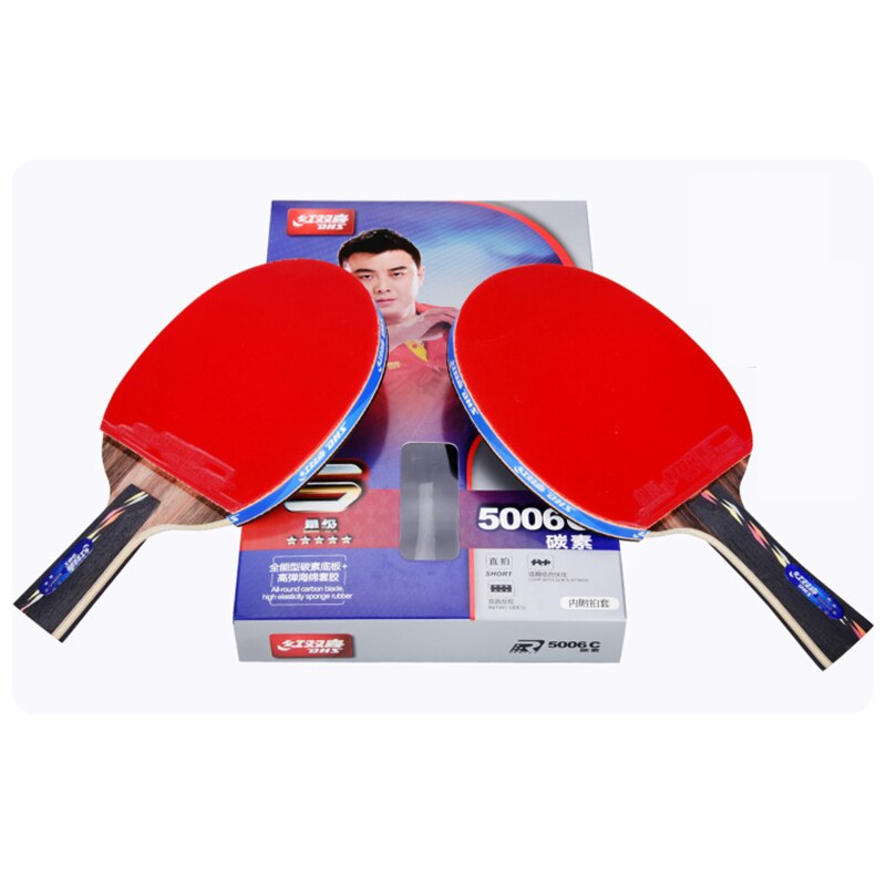 DHS table tennis racket finished racket 5002C 5006C carbon blade racket ping pong racket