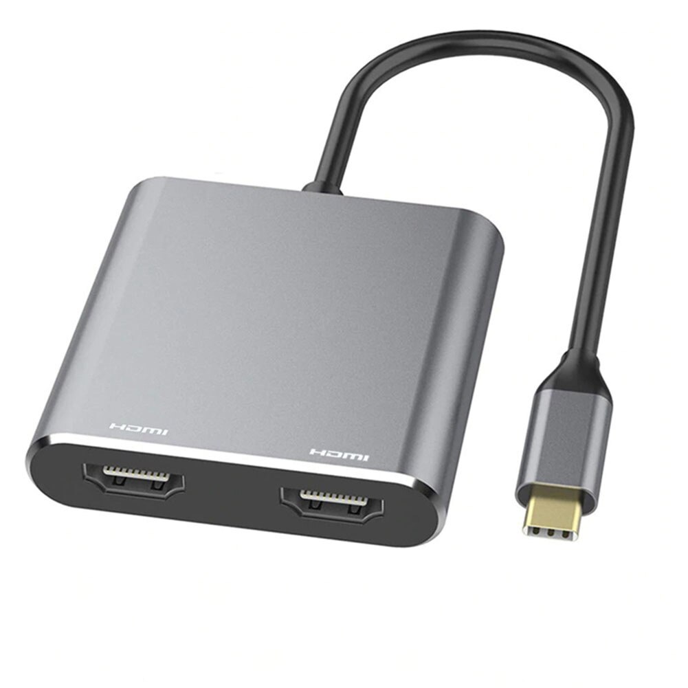 Type-C Hub Naar Dual Hdmi Pd Usb3.0 Hub Multi-Port Docking Station Voor Mobiele Telefoon Laptop Macbook samsung Dex Galaxy S10/S9: Default Title