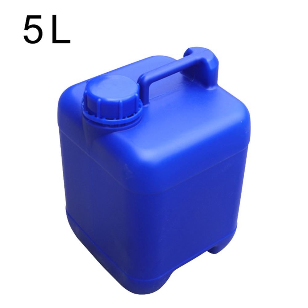5L/10L bidon de carburant en plastique réservoir d'essence résistant à l'usure poignée de récipient de carburant de gaz épaissi seau à essence jerrycan: 5L