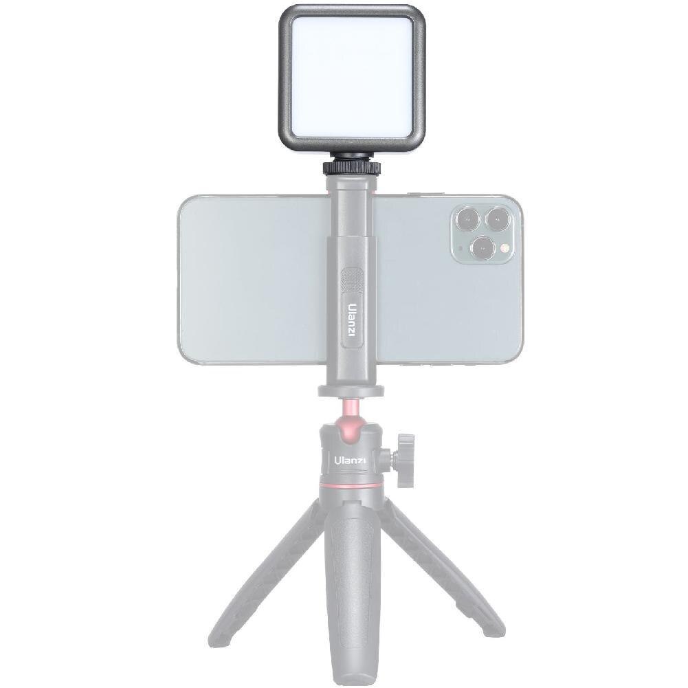 VL49RGB Fill Light Portable Multi-function Three-head Cold Boot Full-color Lighting Lamp