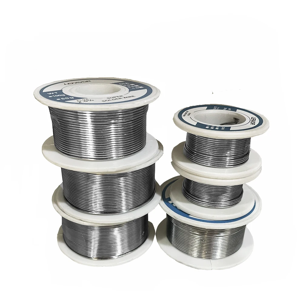 0.8mm 1.0mm 20g 50g 100g lödtenn tråd tenn smält kolofonium kärna lödning lödtråd rulle no-clean flussmedel 2.0%