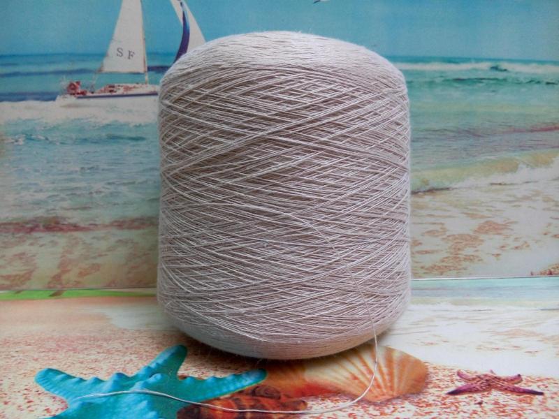 59% flax 41% cotton 500g thread yarn for knitting Linen-cotton blended knitting line yarn for crochet shawl t52: color code 09