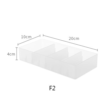 SUNEE Plastic Make Organizer Make Storage Box Cosmetische Lade Organizer Jewerly Container Nagellak Organizer: F2