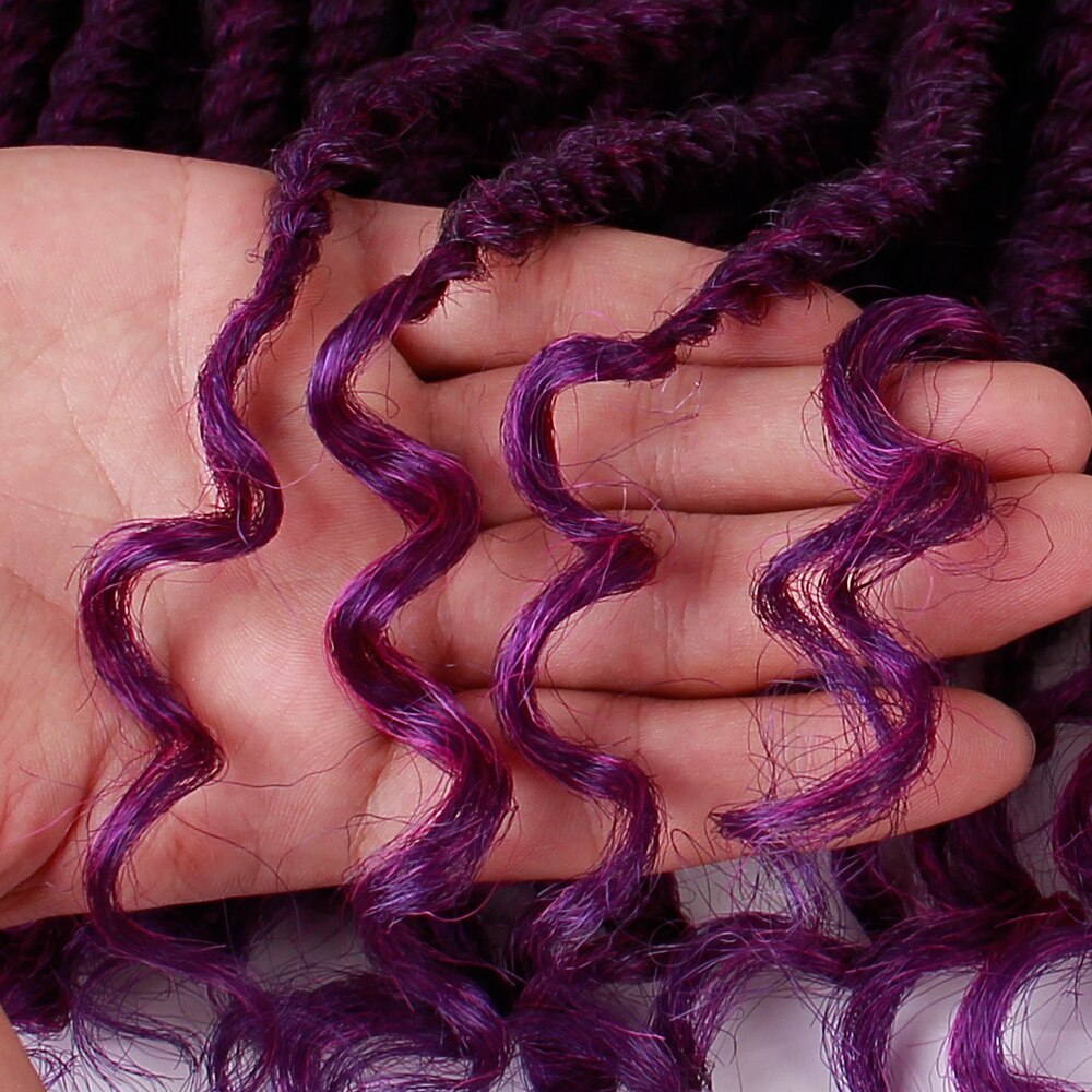 Pre Doorgelust Braid Gehaakte Vlechten Synthetische Haak Haarverlenging 16Inch Pre-Twisted Passie Twist Haar