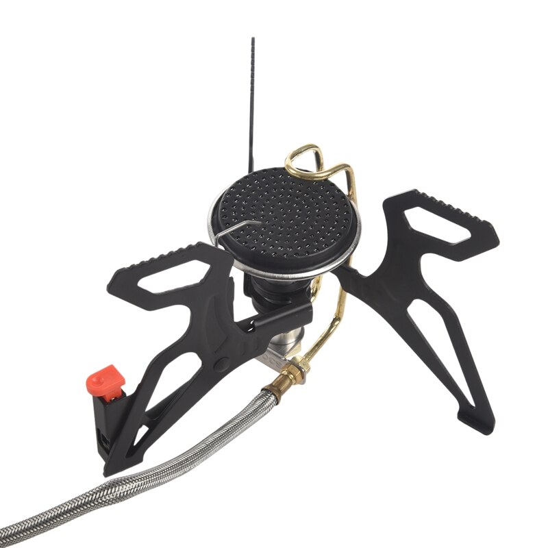 Alocs Cs-G22 3000W Krachtige Draagbare Outdoor Camping Gasfornuis Brander Koken Gas Grills Rvs Voor Wandelen Fietsen