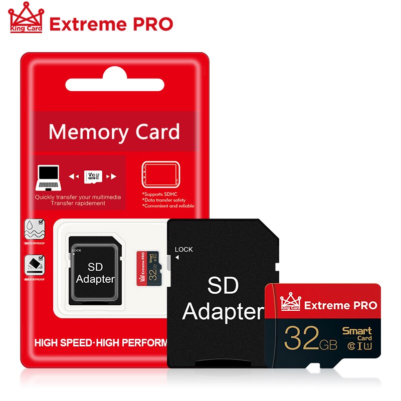 Ægte kapacitet micro sd-kort 16gb 32gb 64gb 128gb tarjeta hukommelseskort carte  sd 32 gb cartao de memoria 256gb tf-kort til iphone