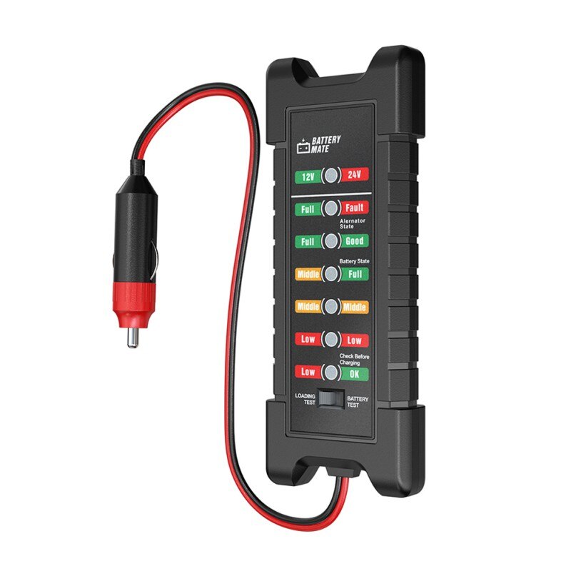 12V Car Battery Tester BM420 Digital Alternator Tester, Check Battery Condition & Alternator Charging For Car Motorcycle