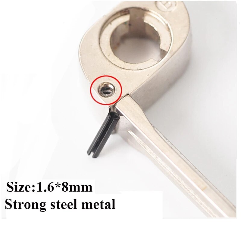 100Pcs/200Pcs 1.6Mm Pin Voor Keydiy Vvdi Auto Sleutelblad Vaststelling Pin Bolt Autosleutel Embryo klink Afstandsbediening Sleutelblad Met Sterke Ijzeren Pin