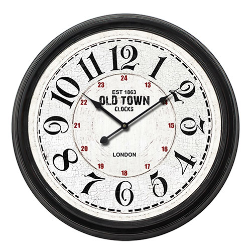 Horloge Murale Hall de Gare Londres Vintage Coconut
