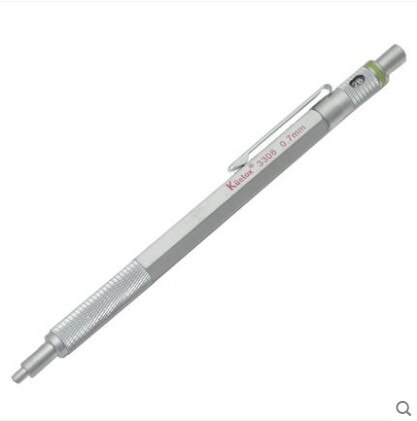 1PCS Kuelox Metal Comic Drawing Mechanical Pencil 0.3/0.5/0.7/0.9/2.0mm Engineering Drawing Pencil with a box: 07mm