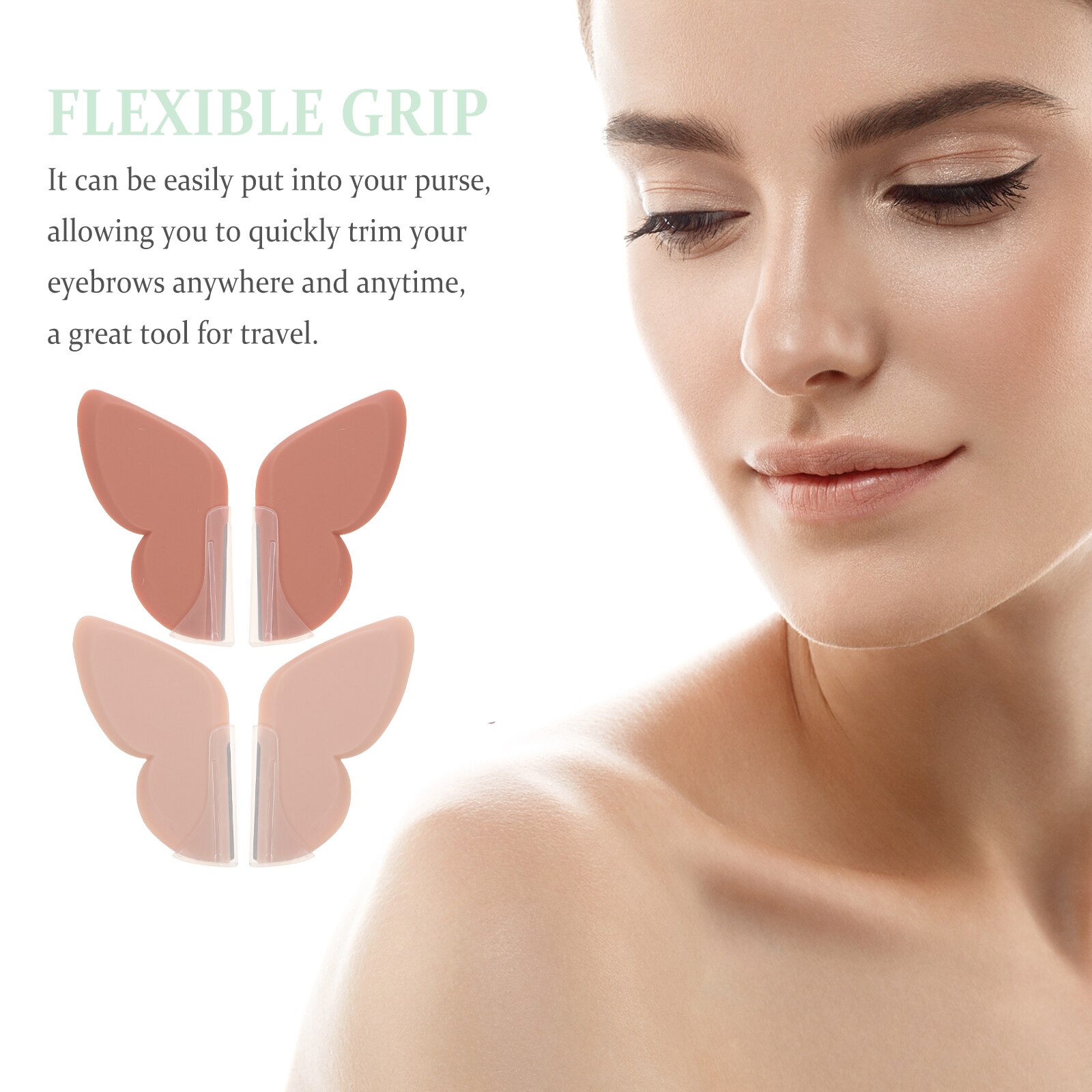 4pcs Razor Trimmer Portable Shaper Grooming Tool Face Razors