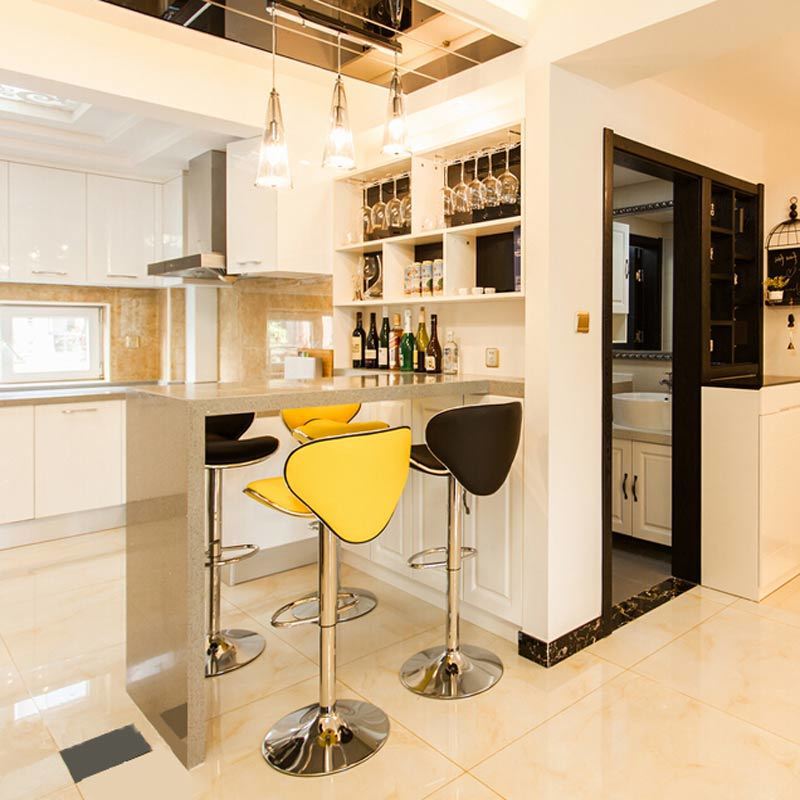 Bar Stool Front Desk Chair Beauty Shop Mobile Phone Shop Chair Computer Chair High Leg Bar Chair Modern Simple Stool