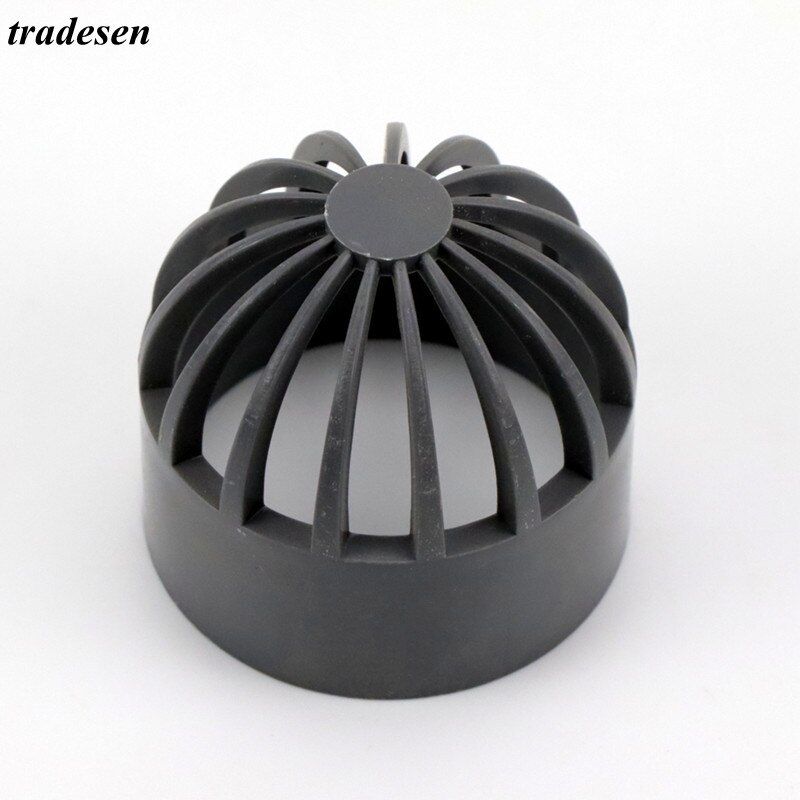 2-5Pcs I.D20-110mm PVC Vent Cap Filter Isolation Screen Water Tank Permeable Joint Aquarium Seafood Pool Overflow Pipe Fittings